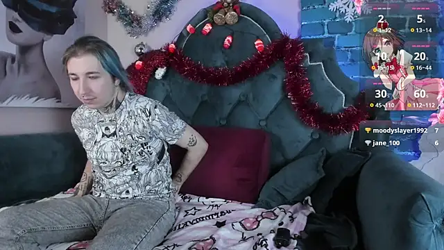 Snapshot of Milten-Trish chatting on December 21, 2024, 12:20 am Milten-Trish online show from December 21, 2024, 12:20 am