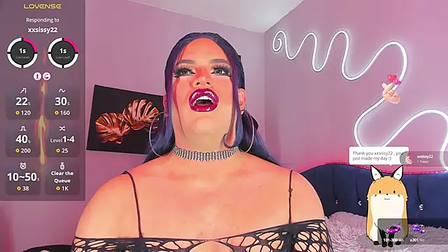 Missisabella  online show from September 14, 2025, 1:05 am