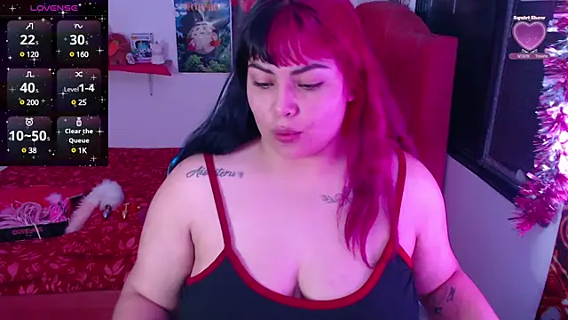 Snapshot of Pinky-Flower chatting on January 18, 2025, 11:11 pm Pinky-Flower online show from January 18, 2025, 11:11 pm