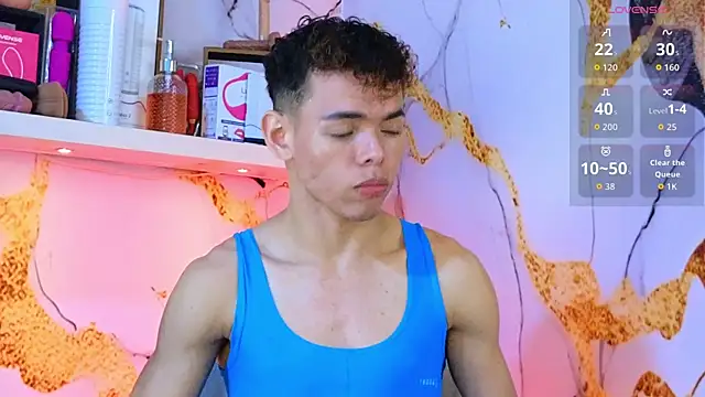 Nijinsky LatinBoy online show from December 1, 2025, 1:21 am