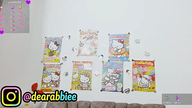 Snapshot of DearAbbiee chatting on November 20, 2025, 10:48 am DearAbbiee online show from November 20, 2025, 10:48 am