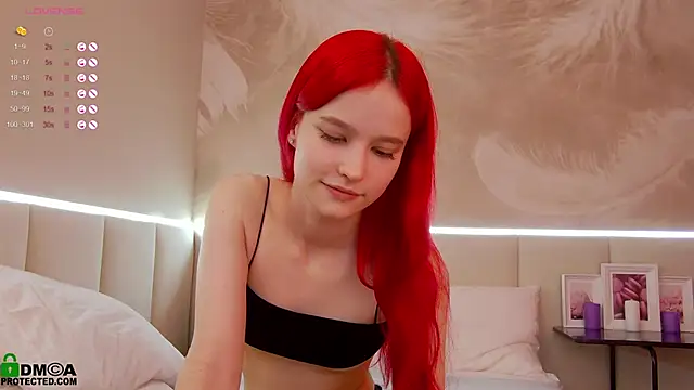 Rina Red online show from January 15, 2025, 4:47 am