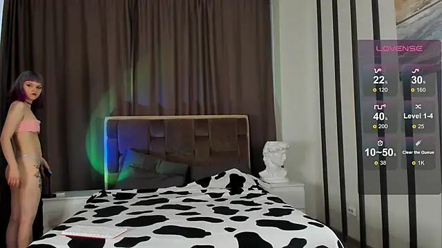 blue nymph1 online show from February 20, 2025, 9:33 am