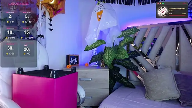 NyxAndria 1 online show from November 8, 2025, 9:24 pm