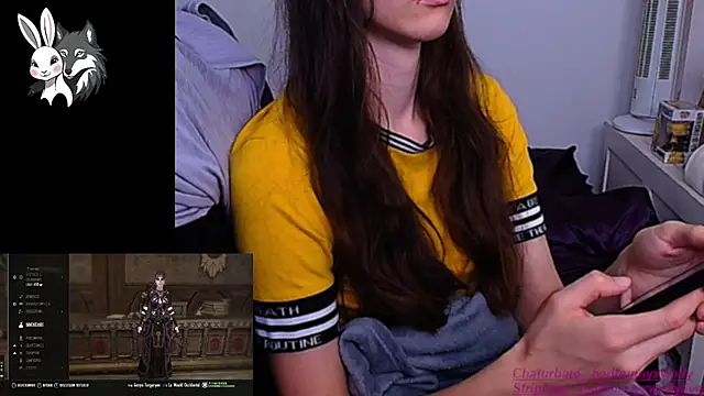 Snapshot of BadBunnyXWolfyLive chatting on September 9, 2025, 11:10 am BadBunnyXWolfyLive online show from September 9, 2025, 11:10 am