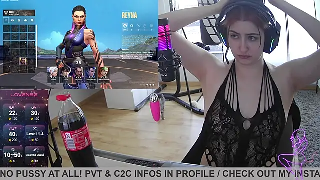 Snapshot of Gamergirl-Linela chatting on February 23, 2025, 4:13 pm Gamergirl-Linela online show from February 23, 2025, 4:13 pm