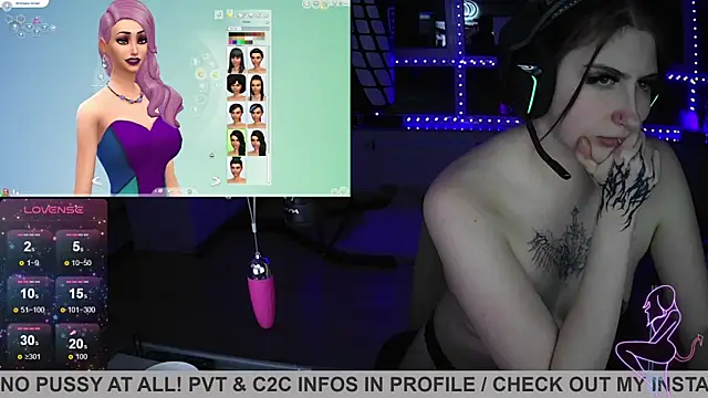 Snapshot of Gamergirl-Linela chatting on March 5, 2025, 12:16 am Gamergirl-Linela online show from March 5, 2025, 12:16 am