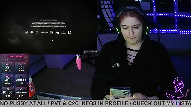 Snapshot of Gamergirl-Linela chatting on March 19, 2025, 11:47 pm Gamergirl-Linela online show from March 19, 2025, 11:47 pm