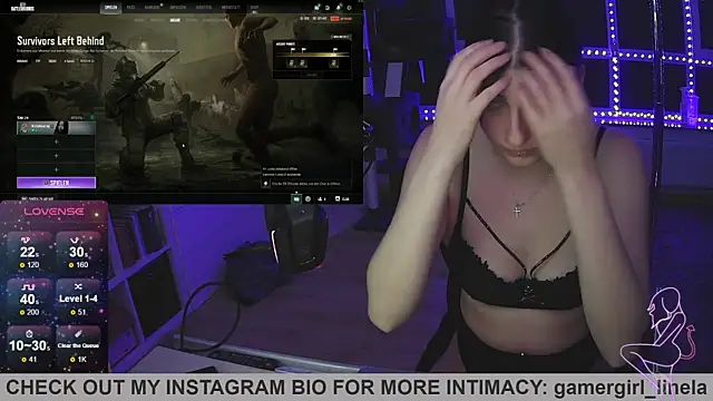 Snapshot of Gamergirl-Linela chatting on September 29, 2025, 1:55 am Gamergirl-Linela online show from September 29, 2025, 1:55 am