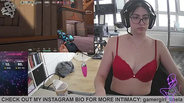 Snapshot of Gamergirl-Linela chatting on September 29, 2025, 2:00 pm Gamergirl-Linela online show from September 29, 2025, 2:00 pm