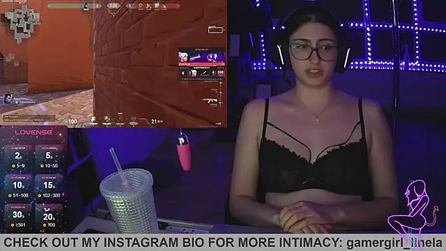 Snapshot of Gamergirl-Linela chatting on October 8, 2025, 3:26 am Gamergirl-Linela online show from October 8, 2025, 3:26 am