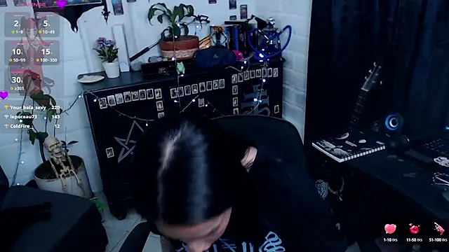 Snapshot of Nyx_Blackmoon chatting on March 15, 2025, 8:54 pm Nyx Blackmoon online show from March 15, 2025, 8:54 pm