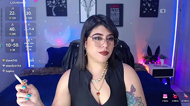 Snapshot of Veronika_metal chatting on March 12, 2025, 6:00 pm Veronika metal online show from March 12, 2025, 6:00 pm