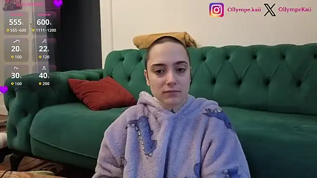 OllympeKaii online show from November 28, 2025, 7:22 am