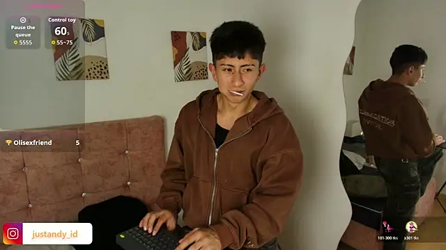 Snapshot of Andy_Justgame chatting on November 10, 2025, 3:38 am Andy Justgame online show from November 10, 2025, 3:38 am