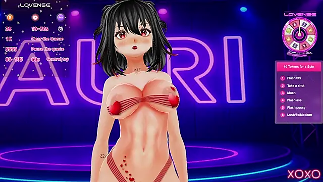 Auri Hikaru online show from November 17, 2025, 6:03 pm