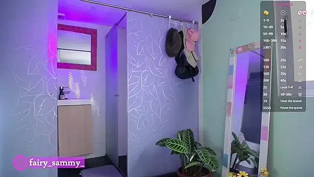 fairy sammy  online show from December 1, 2025, 8:58 pm