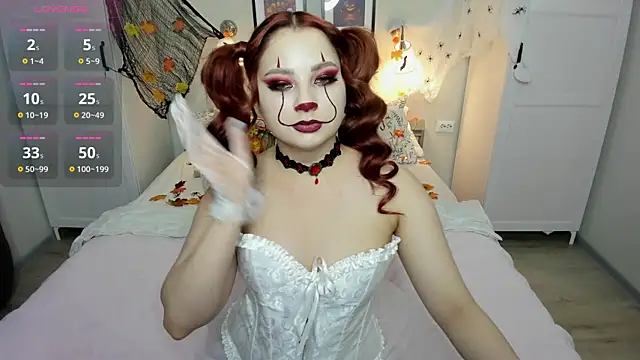 Snapshot of AuroraBell chatting on October 31, 2025, 5:25 pm AuroraBell online show from October 31, 2025, 5:25 pm