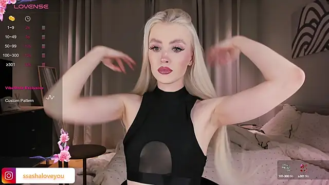 sashaloveyou online show from September 29, 2025, 9:41 pm