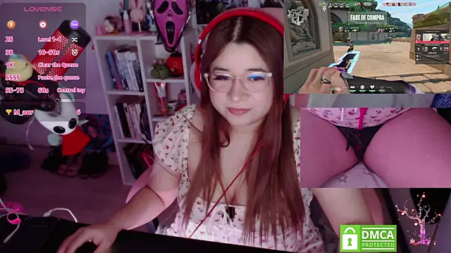 Pink girl0n online show from December 3, 2025, 10:08 pm