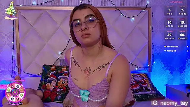 Naomy tay1 online show from December 15, 2025, 7:45 am