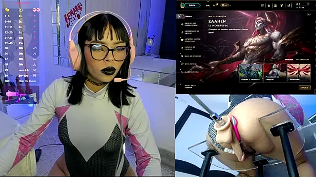 Snapshot of Nyveth chatting on December 1, 2025, 2:33 pm Nyveth online show from December 1, 2025, 2:33 pm