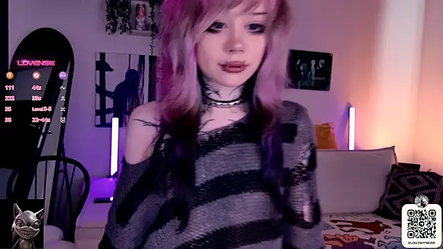 Snapshot of Lollyshy chatting on October 17, 2025, 11:24 am Lollyshy online show from October 17, 2025, 11:24 am