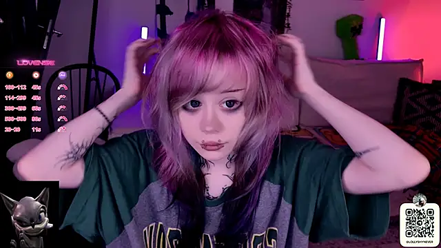 Snapshot of Lollyshy chatting on October 23, 2025, 10:58 am Lollyshy online show from October 23, 2025, 10:58 am