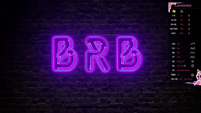 Violetwin online show from September 18, 2025, 5:09 am