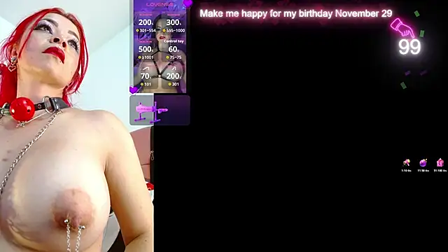 Snapshot of Yashira_hoot chatting on December 1, 2025, 7:02 am Yashira hoot online show from December 1, 2025, 7:02 am