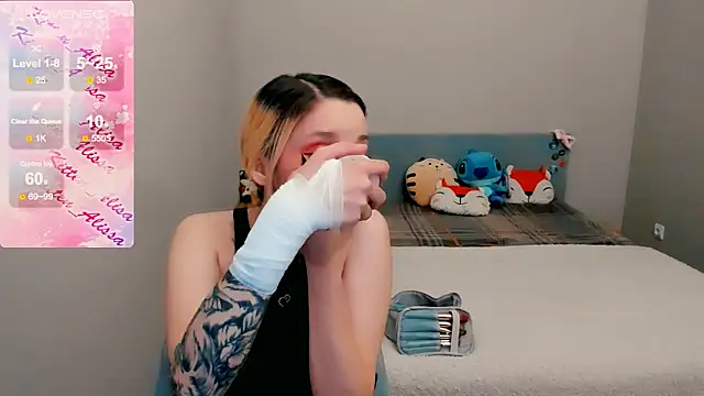 Kitten Alissa online show from October 16, 2025, 8:21 pm