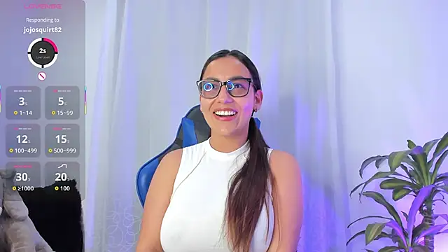 aleaa x online show from October 11, 2025, 12:10 am