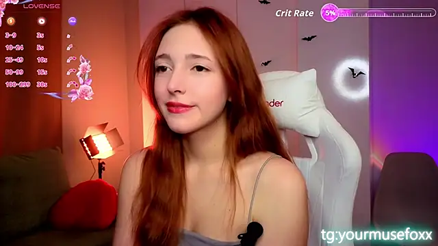 Snapshot of musefox chatting on November 15, 2025, 10:59 pm musefox online show from November 15, 2025, 10:59 pm