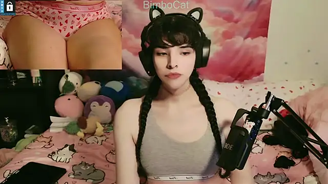 BimboCat online show from November 1, 2025, 7:27 pm