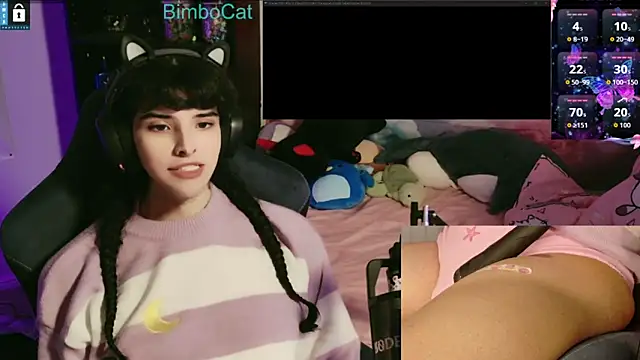BimboCat online show from November 29, 2025, 2:58 am