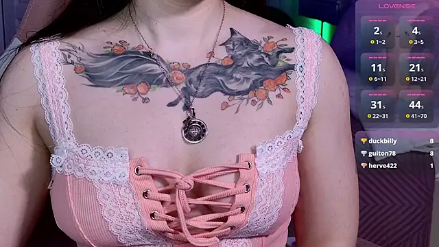 Snapshot of Foxohlove chatting on December 8, 2024, 5:22 pm Foxohlove online show from December 8, 2024, 5:22 pm