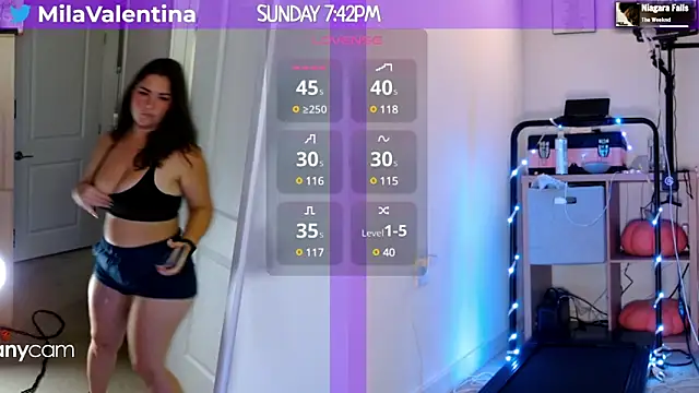 MilaValentina online show from February 17, 2025, 12:43 am