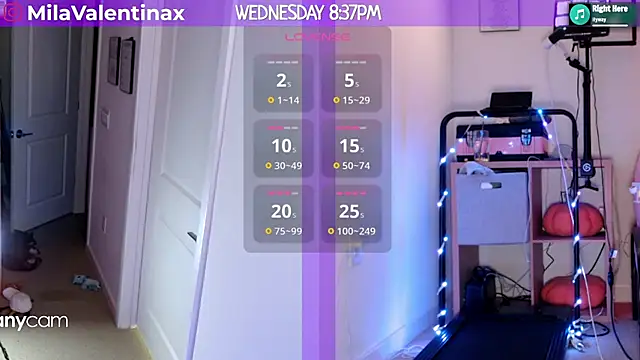 MilaValentina online show from February 27, 2025, 1:38 am