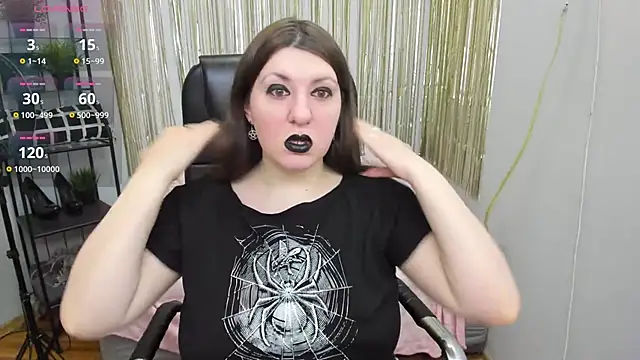 Black Black Rose online show from March 15, 2025, 8:32 pm