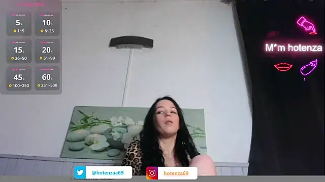 Snapshot of Hotenza69 chatting on January 18, 2025, 12:15 pm Hotenza69 online show from January 18, 2025, 12:15 pm