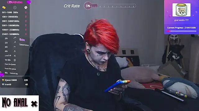 Dark  Elf online show from December 9, 2024, 1:18 am