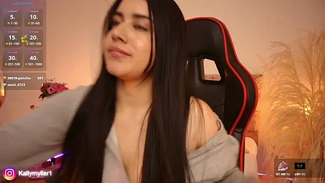 Snapshot of KallyMyller1 chatting on January 4, 2025, 10:34 pm KallyMyller1 online show from January 4, 2025, 10:34 pm