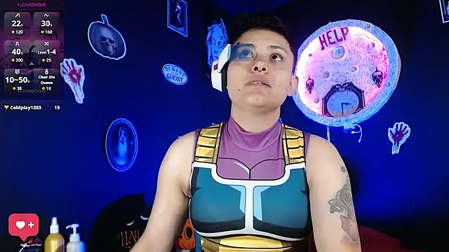 girl intense444 online show from October 31, 2025, 12:50 pm