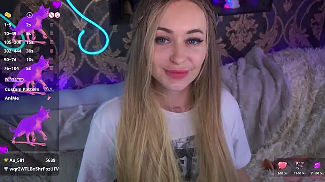 Snapshot of GraceCandy chatting on February 25, 2025, 10:39 pm GraceCandy online show from February 25, 2025, 10:39 pm