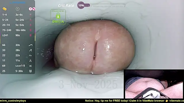 Snapshot of controlmytoys chatting on November 3, 2025, 7:37 pm controlmytoys online show from November 3, 2025, 7:37 pm