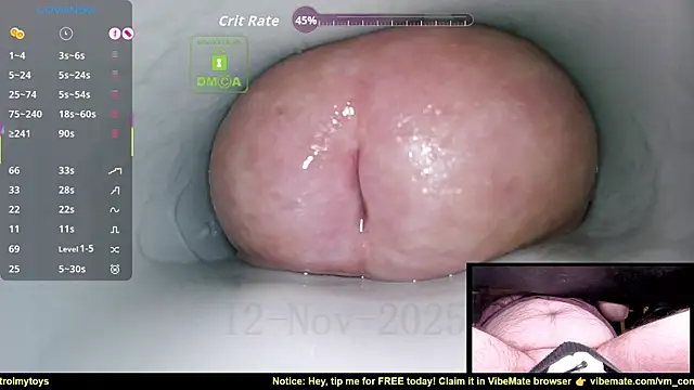 Snapshot of controlmytoys chatting on November 12, 2025, 8:30 pm controlmytoys online show from November 12, 2025, 8:30 pm