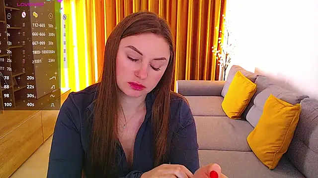  Mia Adams online show from February 10, 2025, 12:50 pm