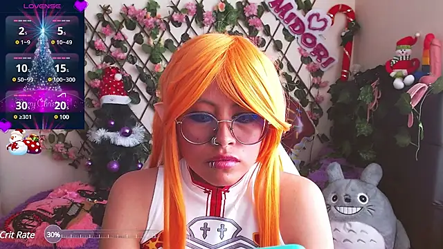 Snapshot of MidoriQuiinn chatting on December 13, 2024, 8:04 pm MidoriQuiinn online show from December 13, 2024, 8:04 pm