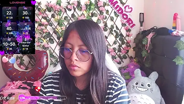 Snapshot of MidoriQuiinn chatting on January 17, 2025, 8:44 pm MidoriQuiinn online show from January 17, 2025, 8:44 pm