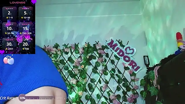 Snapshot of MidoriQuiinn chatting on January 20, 2025, 11:10 pm MidoriQuiinn online show from January 20, 2025, 11:10 pm